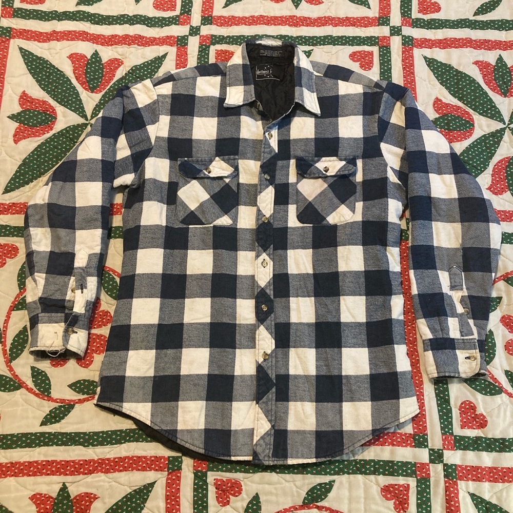 90’s vintage quilt lined flannel